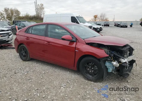 2019 Hyundai Ioniq Blue из США, поврежденный, VIN KMHC65LC9KU179306